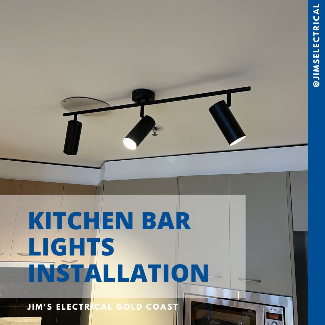 Kitchen Bar Light Installation